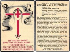 Appeldoorn Hendrika van 1894-1953